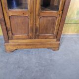 Small cherry and oak bookcase from the 19th century