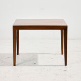 Table basse modèle 130 en palissandre par Severin Hansen pour Haslev Møbelfabrik