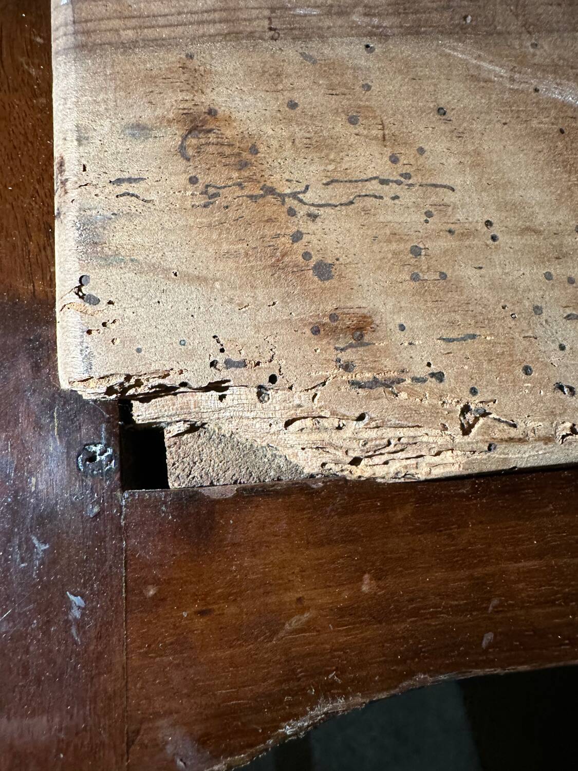 Antique Louis XV style sloped desk