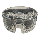 Empty vintage pocket molded glass 70s