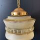 Vintage globe suspension