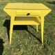 Design side table with compass feet