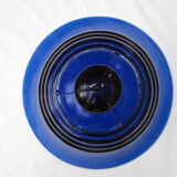 Blue cobalt glass bell