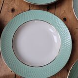 6 soup plates “Café Gilbert” Orchies Moulin des Loups