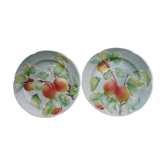 Two plates dabbling "Saint Clement"