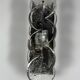 1960s 1970s Ice Glass Wall Sconce by J.T. Kalmar Franken KG Austria