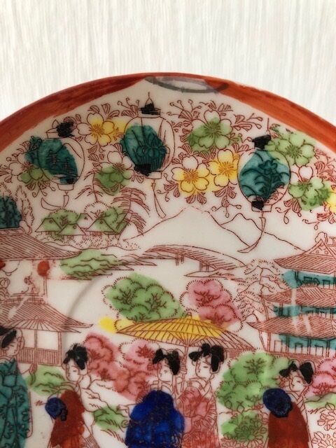 Handmade Japanese saucer