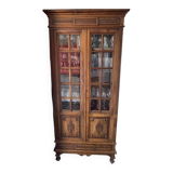 Bibliothèque 2 portes vitrées