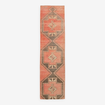 3x11 55s Antique Turkish Runner Rug, 89x337Cm