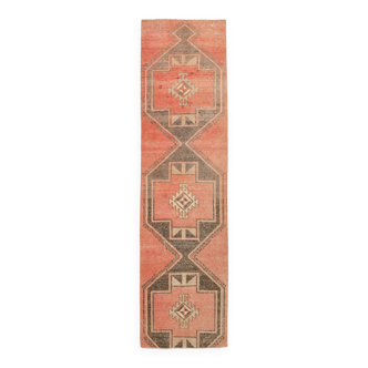 3x11 55s Antique Turkish Runner Rug, 89x337Cm