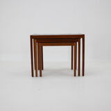 1960s nesting ceramic tile tables, Denmark