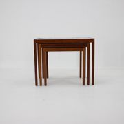 1960s nesting ceramic tile tables, Denmark