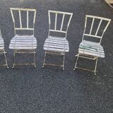 4 garden chairs