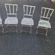 4 garden chairs