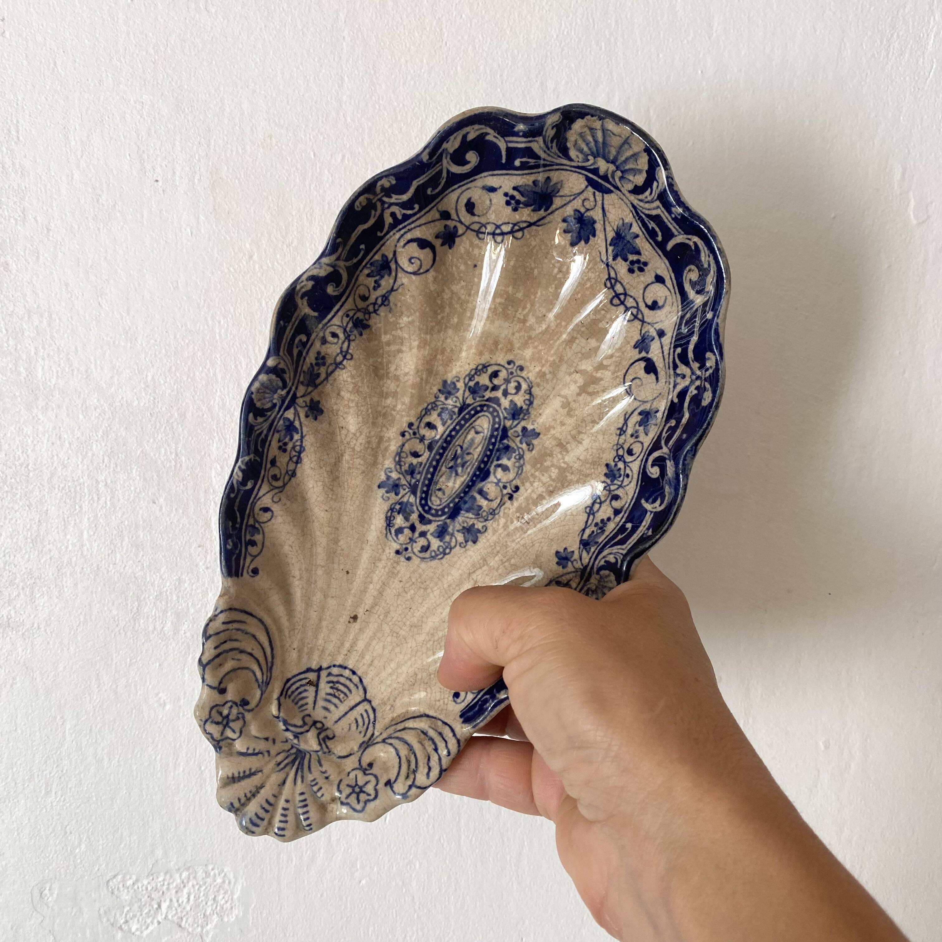 Jules Vieillard Louis XV ironstone dish