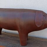 Cochon en cuir