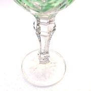 Coloured stem glass Anna Hutte (Germany) Model Asti