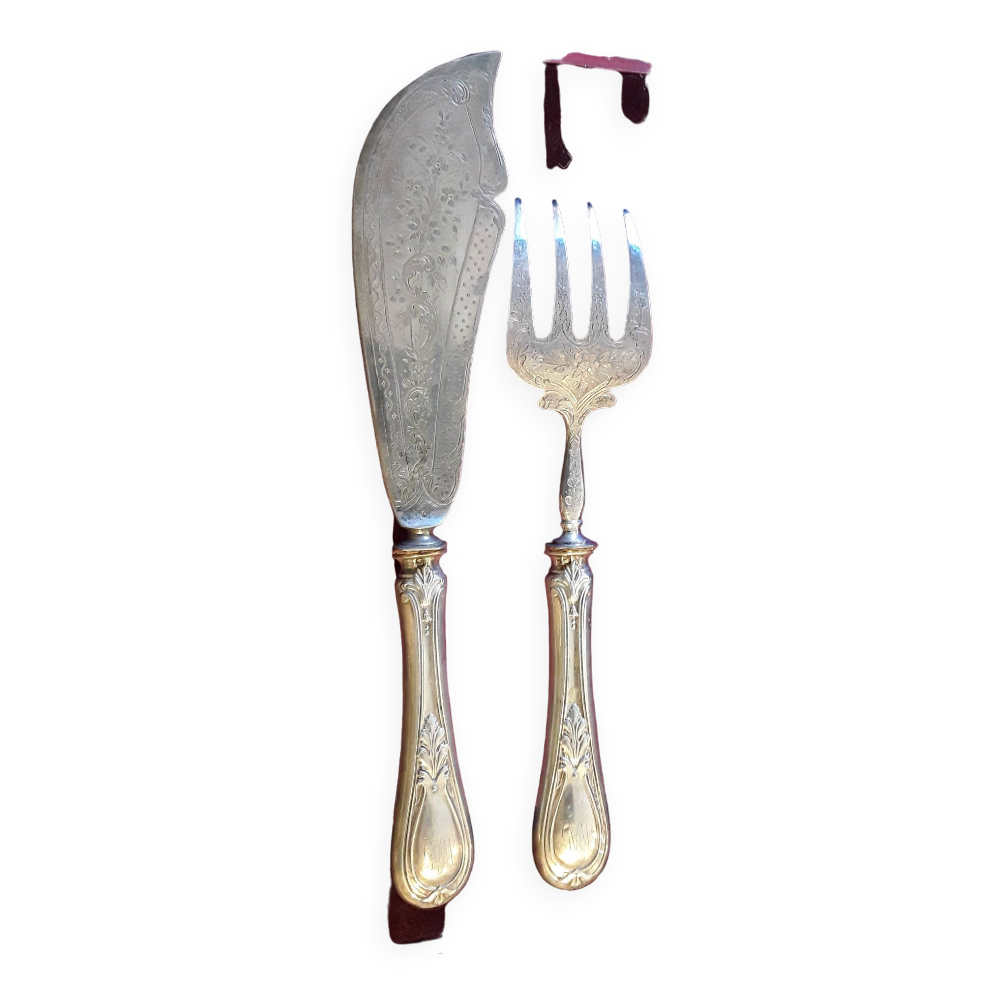 Couverts de service à poisson