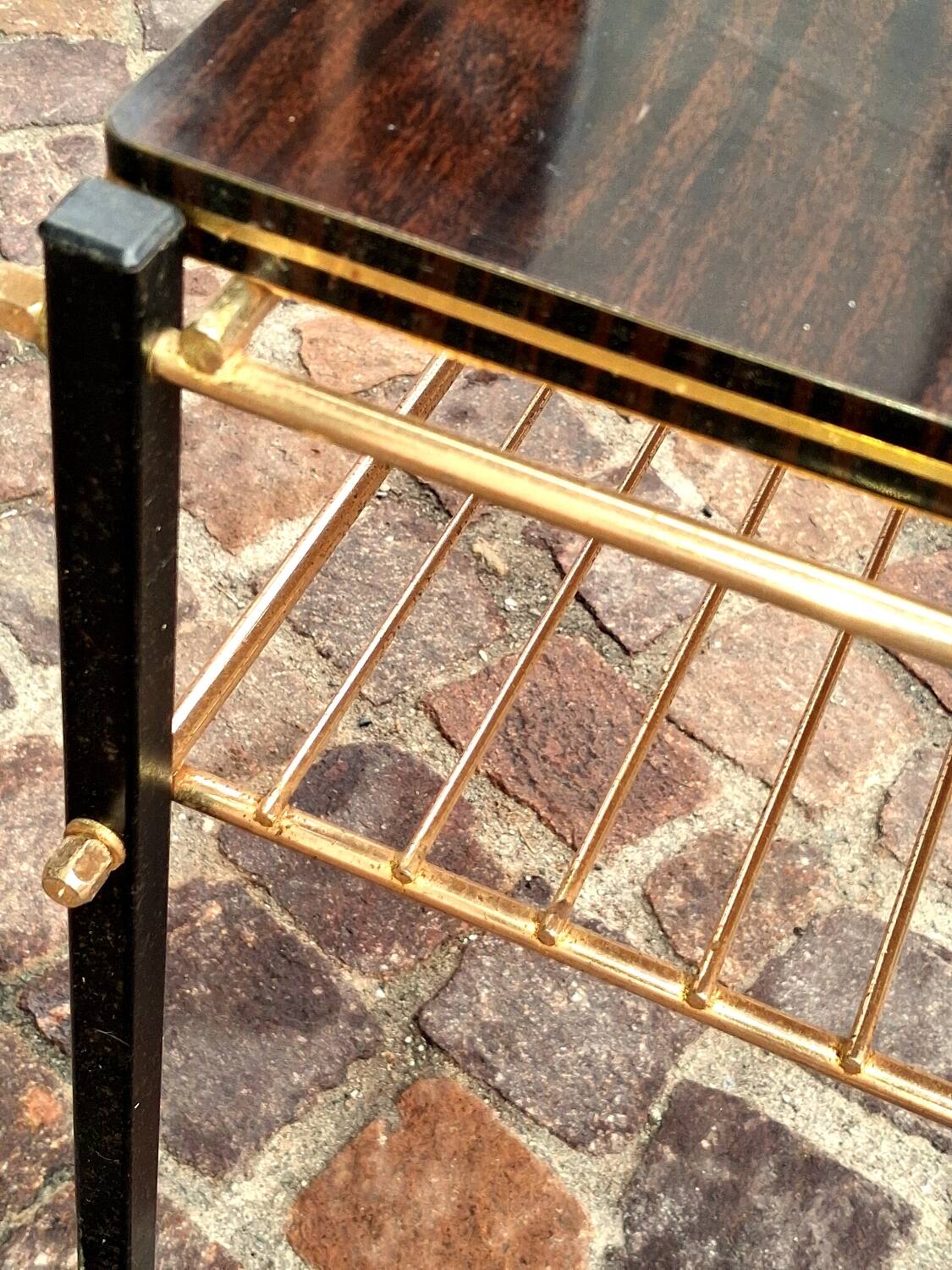 Vintage seventies Hi-Fi chain table or console