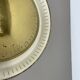 unique 42cm Brass Gino Sarfatti Style Ceiling wall Light Flushmount, Italy