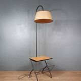 Vintage magazine door floor lamp