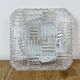 Vintage Glass Wall or Ceiling Light, 1970s
