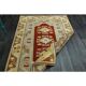 1970s Vintage Turkish Oushak Handmade Wool Cotton Beige Area Rug 155x233