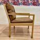 Fauteuil cuir design scandinave "Bernt Petersen" 1960.