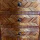 Inlaid bedside table