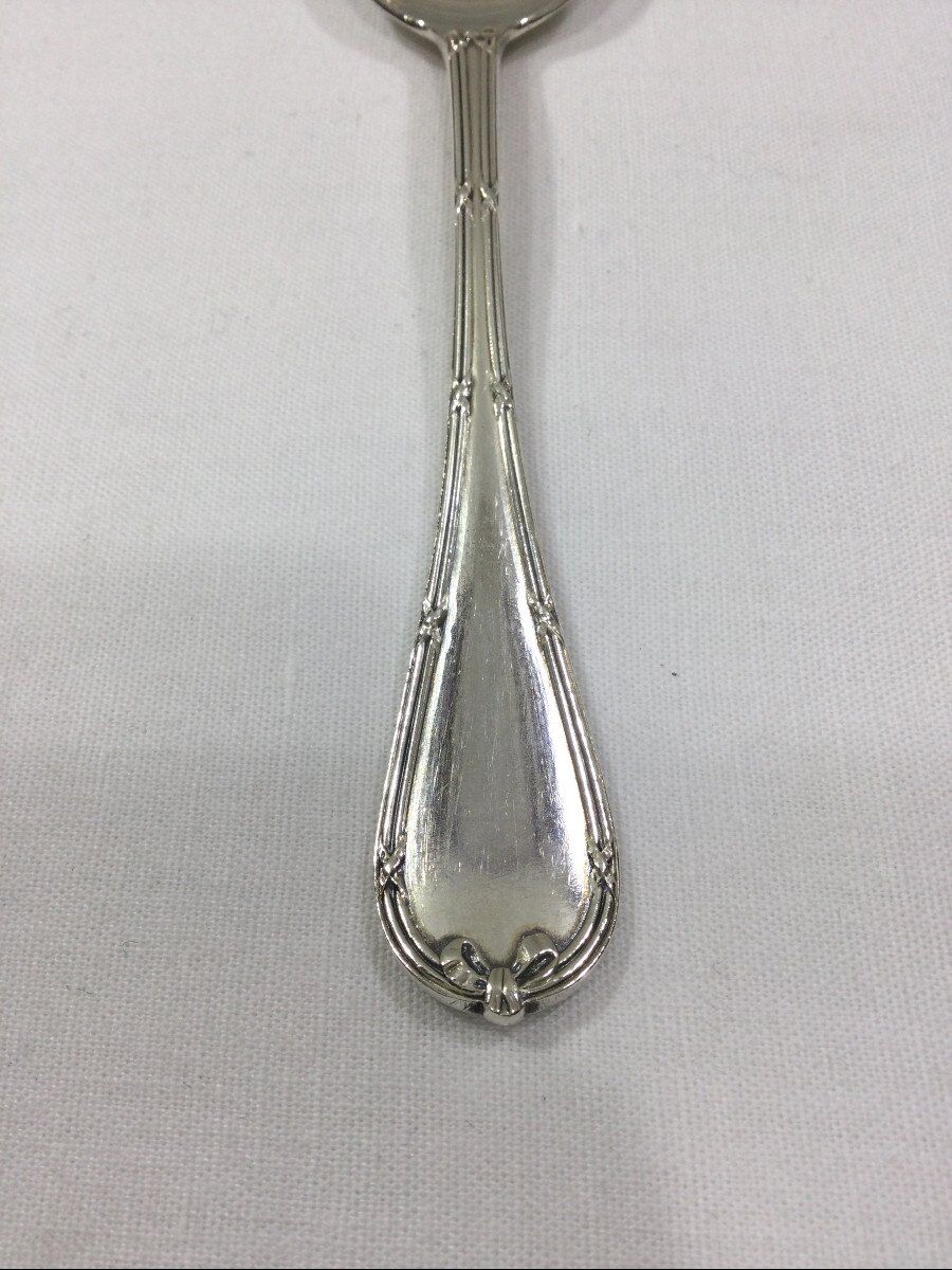 Christofle - Teaspoons Cross ribbons