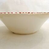 Dish salad bowl Digoin Sarreguemines 1950s