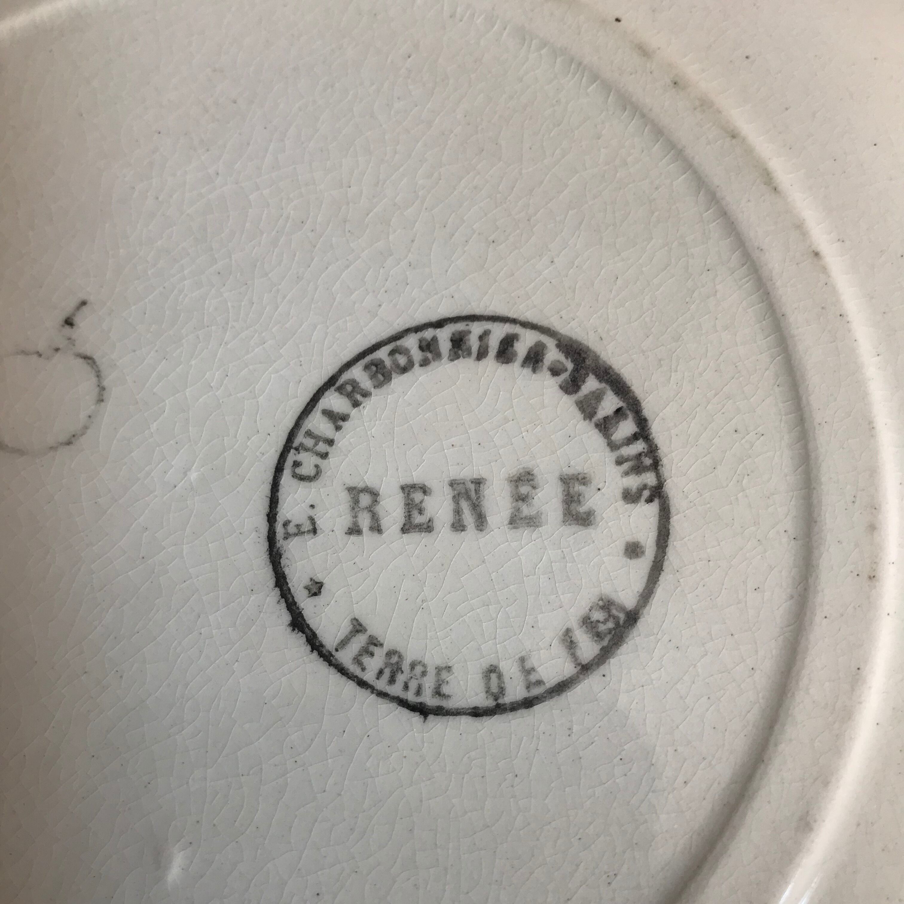 Flat plates and dessert plates Terre de Fer