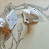 2 hooks Torch Holder Enamelled towel