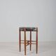 Table d'appoint avec bol en céramique par Hundevad & Basse pour Knabstrup, années 1960.