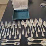 Christofle, Paris - Series of 12 table cutlery - Spatours model