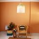 Natural Raffia Fabric Chandelier, Nursery Room Lighting, Pendant Lamp
