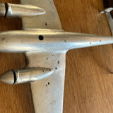 Old aluminum aircraft