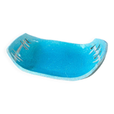 Large fruit bowl / centrepiece in glazed ceramic from the 1970s.