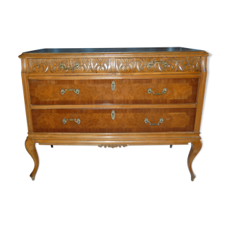 Chest of drawers Neoclassical 4 drawers in Wood circa 1920