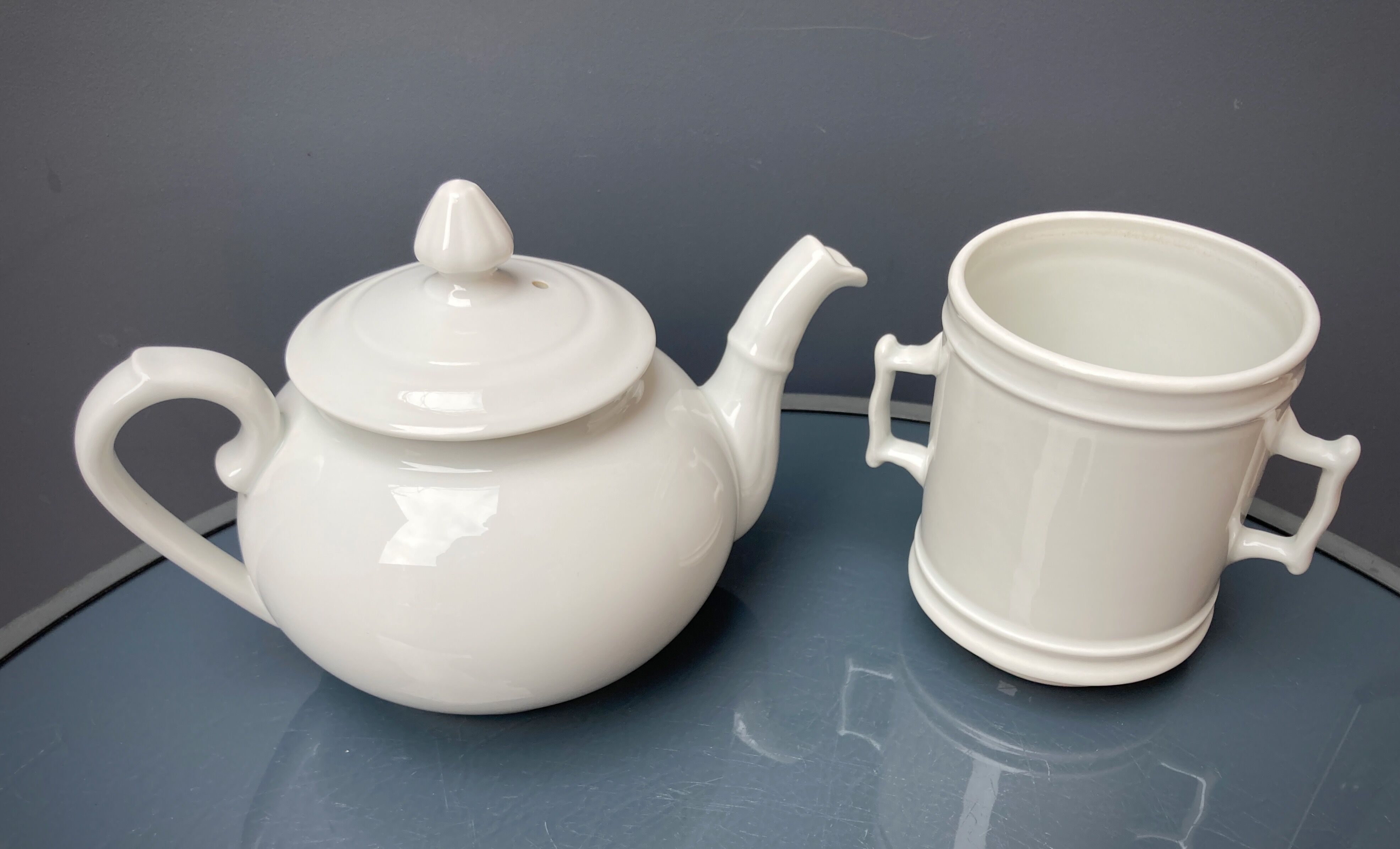 Pillivuyt porcelain herbal tea