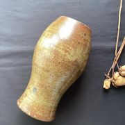 Grand vase en grès pyrité