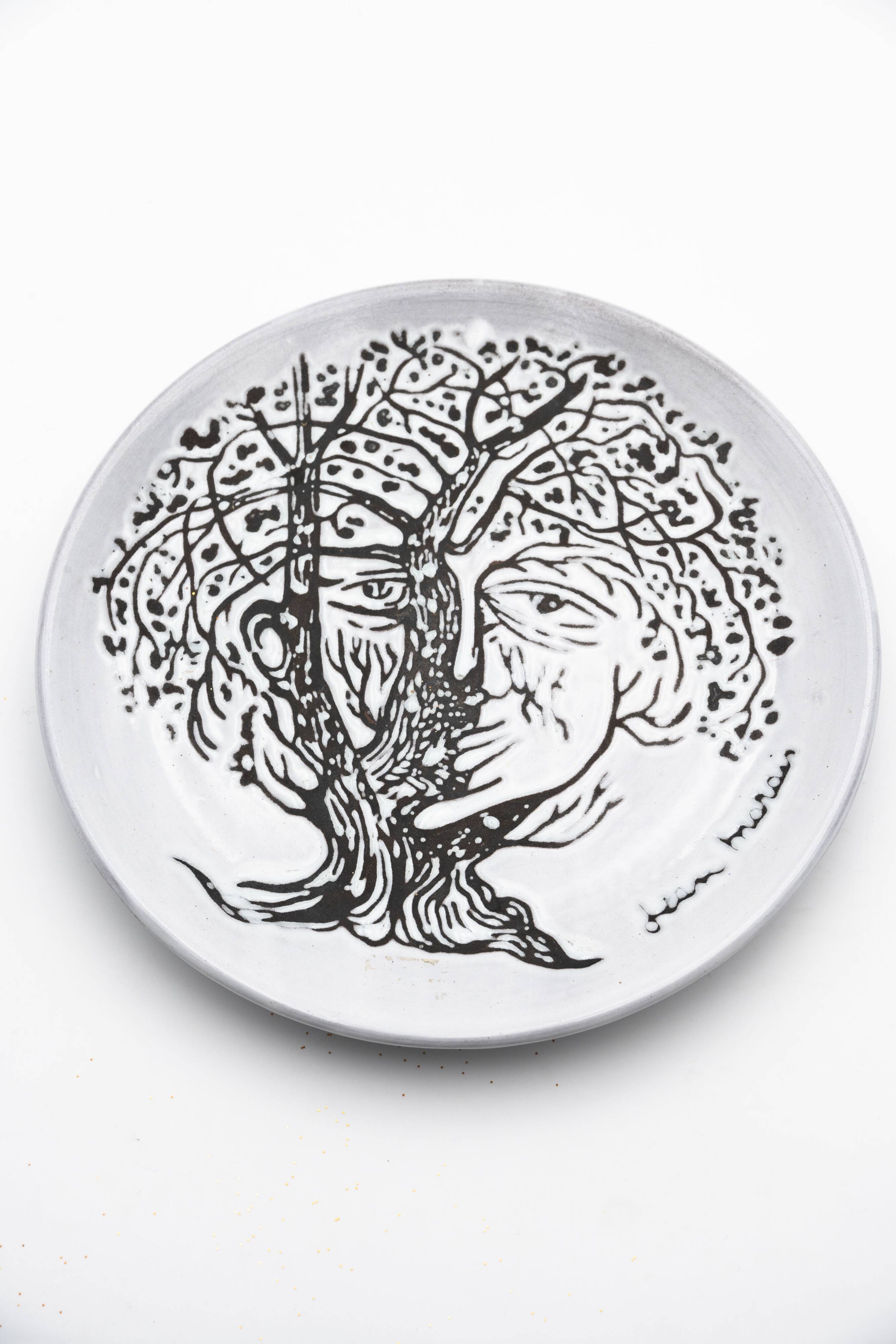 Jean Marrais ceramic plate, 1960