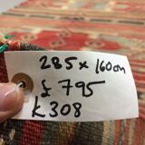 Turkish kilim rug 285x160 cm