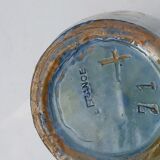 Vase Emile Simonod Savoie fish decorations