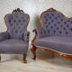 Set of Rococo Revival Walnut Parlor Set, 1890s