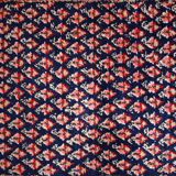 Vintage Indian carpet Seraband handmade 62cm x 124cm 1970s, 1C800