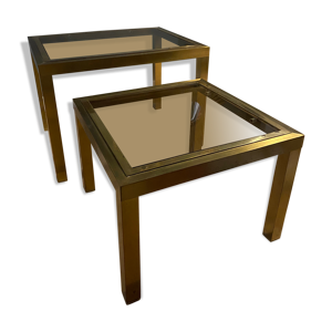 paire de tables gigognes