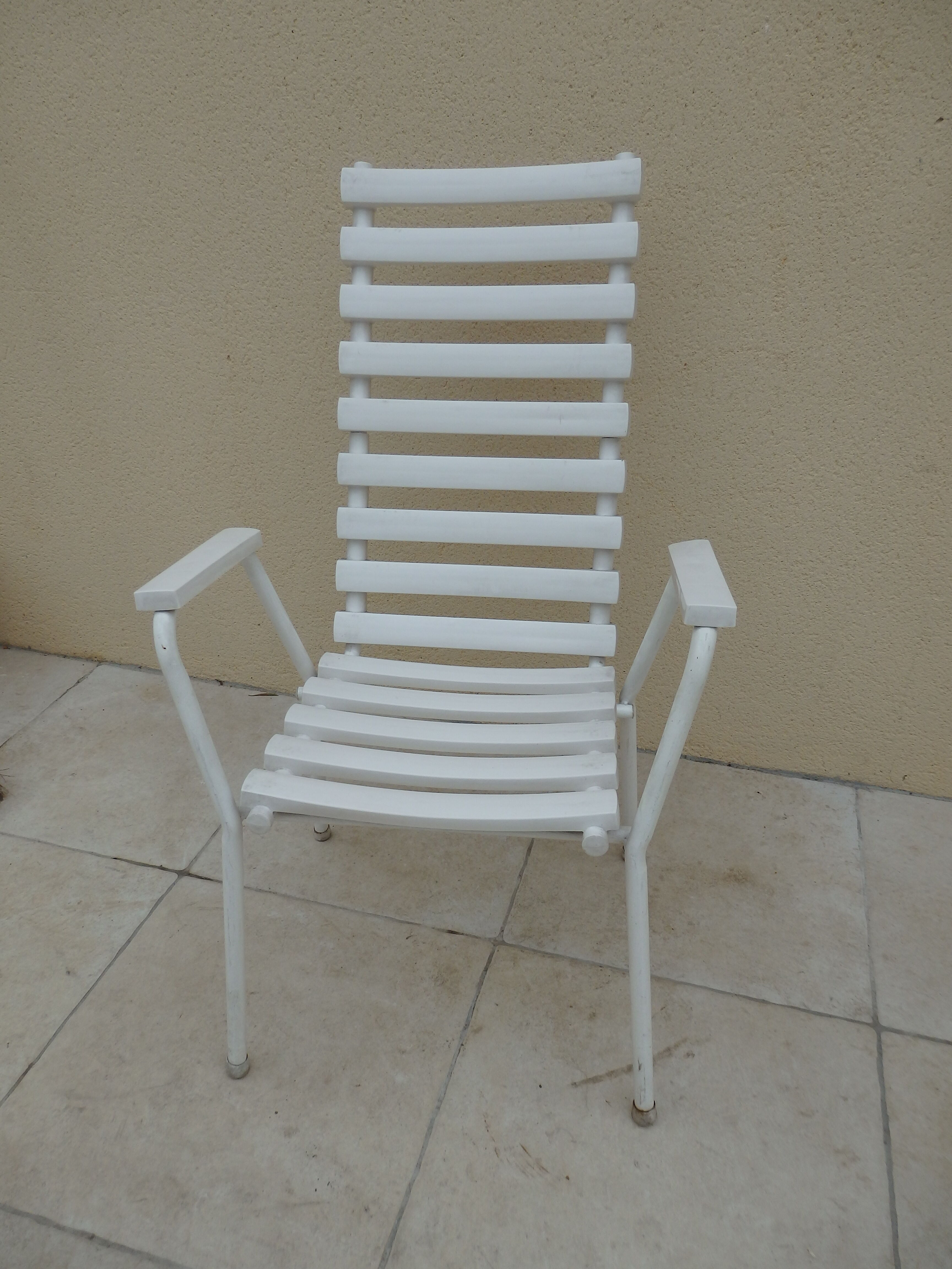 Garden armchair year 70s Sauvagnat Aurillac