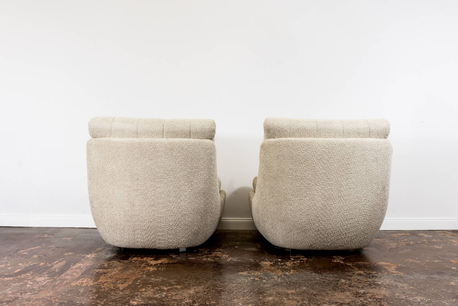 Space Age, Atlantis lounge chairs, Former Czechoslovakia, 1970s, Set of 2