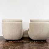 Space Age, Atlantis lounge chairs, Former Czechoslovakia, 1970s, Set of 2